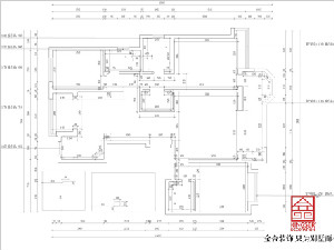 榮盛華府178平米裝修戶型拆改分析