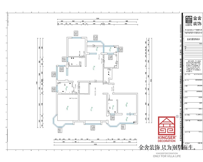 榮盛華府213平大平層原始戶型圖